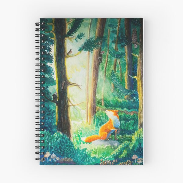 Item preview, Light in the Endless Woods designed and sold by Wildlife Art by Holly.
