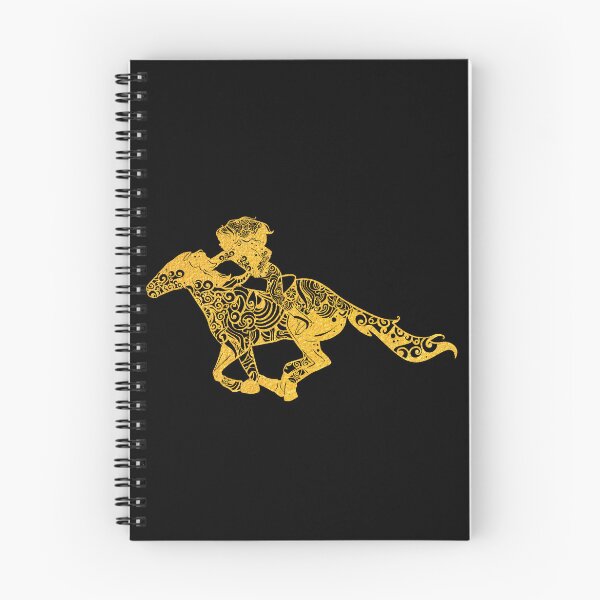 Item preview, Barrel Racer Horse Pony Gold Papercut Mandala Art designed and sold by hign.