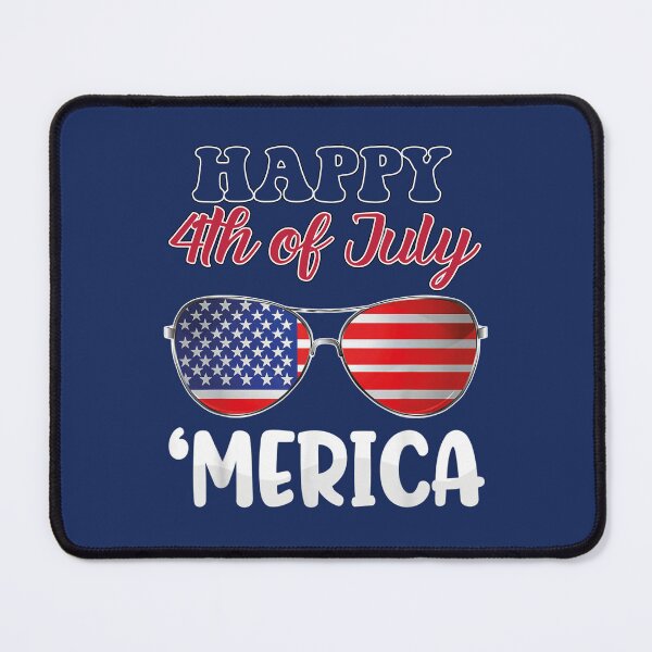 Item preview, Patriotic 4th of July 'Merica American Aviators Sunglasses designed and sold by R&BApparel.