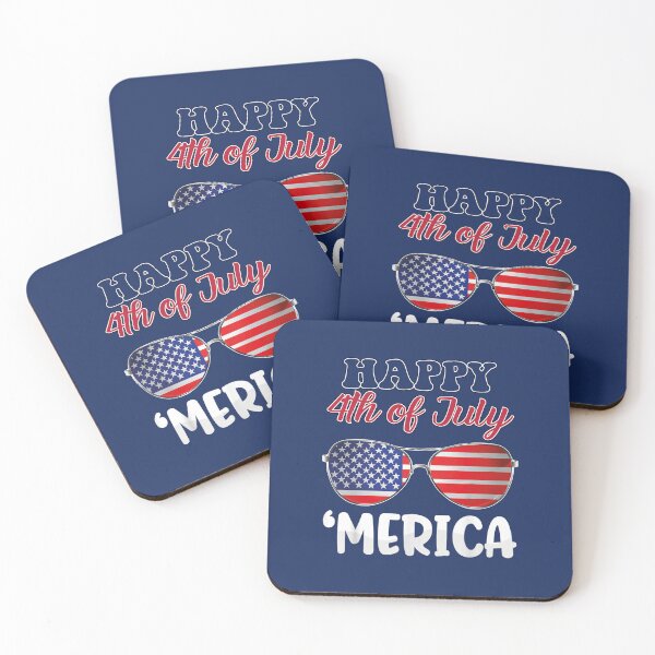 Item preview, Patriotic 4th of July 'Merica American Aviators Sunglasses designed and sold by R&BApparel.