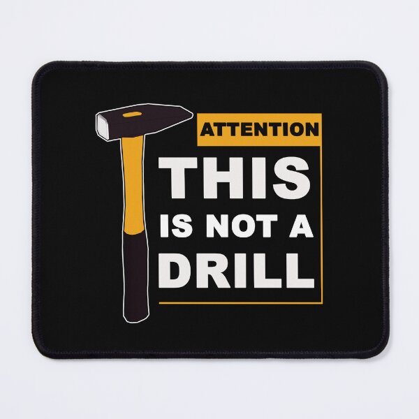 Item preview, This Is Not A Drill Shirt With A Hammer Gear designed and sold by tsse.