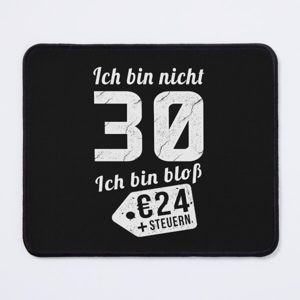 Item preview, ICH BIN NICHT 30 ICH BIN BLOB designed and sold by Just Be Different.