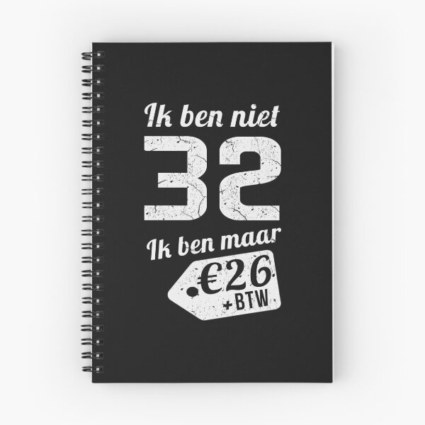 Item preview, IK BEN NIET 32 IK BEN MAAR designed and sold by Just Be Different.