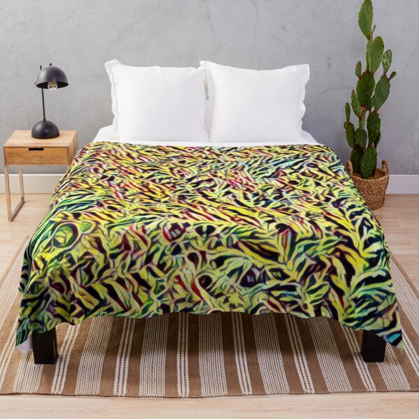 Item preview, Vibrant Palm Essence: Abstract Nature Artwork designed and sold by DonneeCreations.