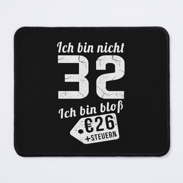 Item preview, ICH BIN NICHT 32 ICH BIN BLOB designed and sold by Just Be Different.