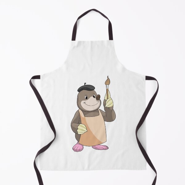 Item preview, Mole as Painter with Paint brush designed and sold by Snabdesign84.
