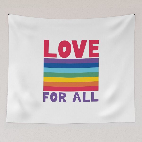 Item preview, pride month love for all designed and sold by sPalandar.