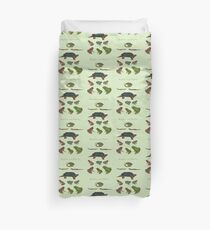 Amphibians and Reptiles Duvet Cover