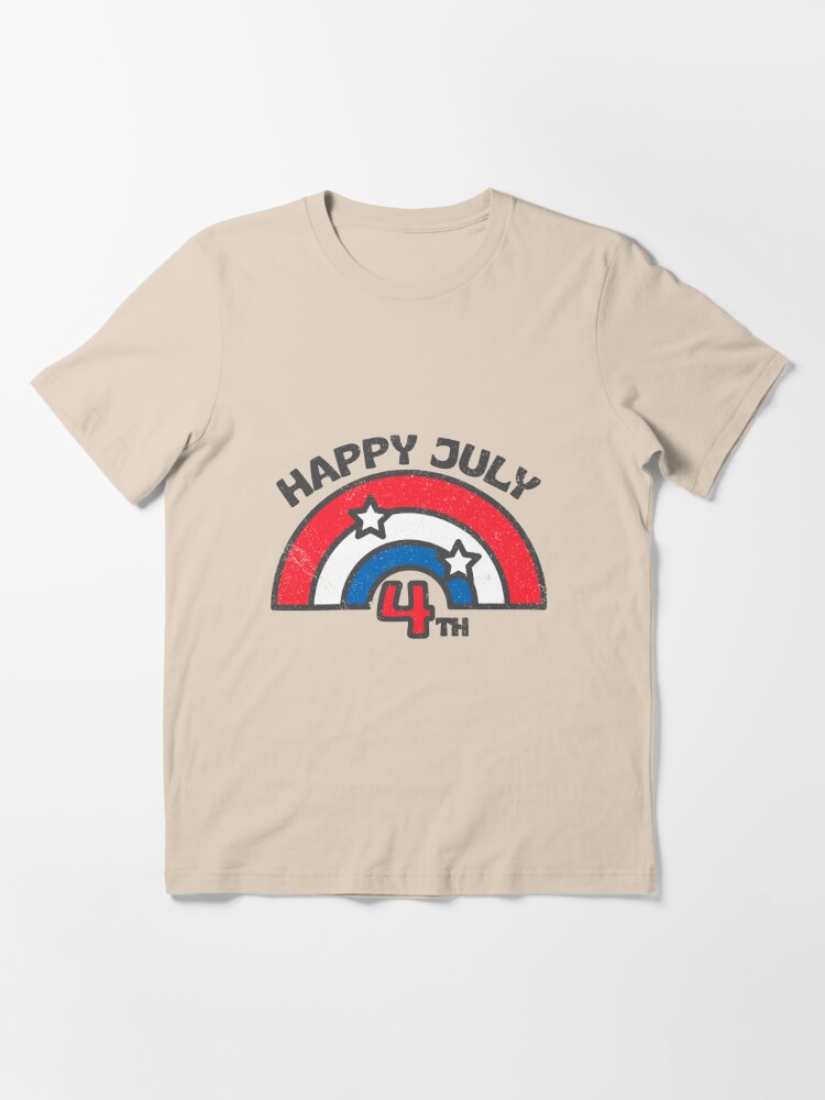 July Fourth - Independence Day - Vintage Retro | Essential T-Shirt