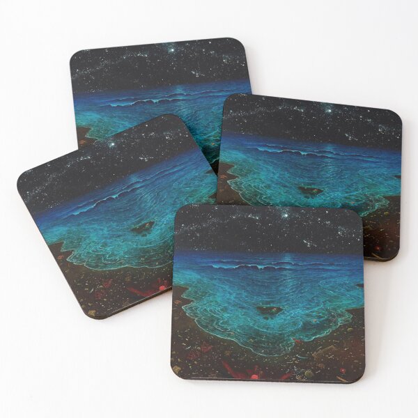 Item preview, Untitled (Shore), by Zdzisław Beksiński designed and sold by JustContemplate.