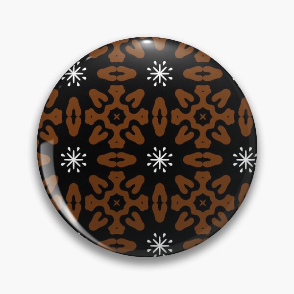 Item preview,  Brown and Black African Textile Pattern designed and sold by funkyvibes.
