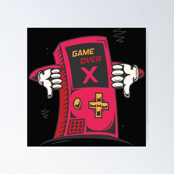 Item preview, Game Over Dude designed and sold by VerboShop.