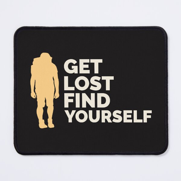 Item preview, Vintage Backcountry Hiker Get Lost and Find Yourself  designed and sold by Samsdesignshop.