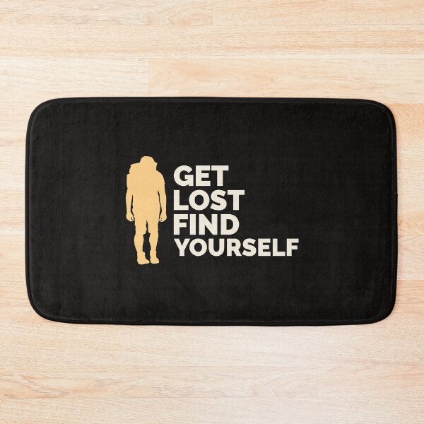 Item preview, Vintage Backcountry Hiker Get Lost and Find Yourself  designed and sold by Samsdesignshop.