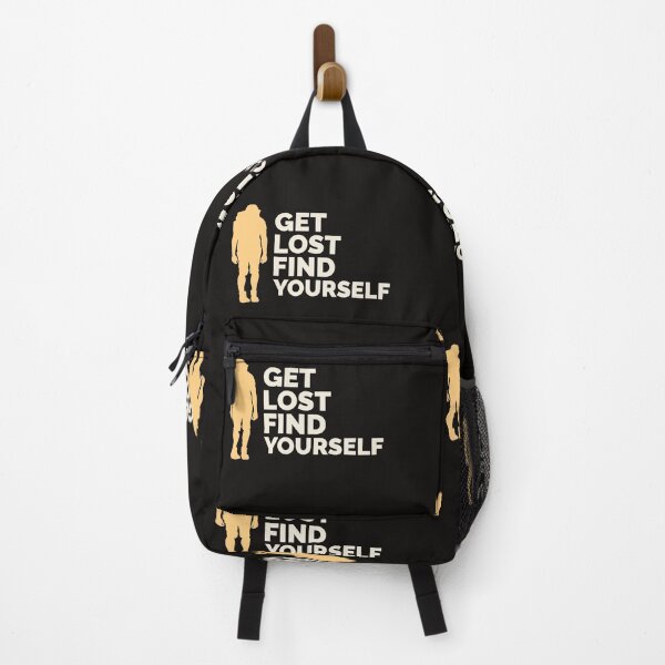 Item preview, Vintage Backcountry Hiker Get Lost and Find Yourself designed and sold by Samsdesignshop.