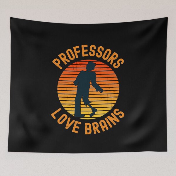 Item preview, Halloween Teacher - Professors Love Brains - School Halloween Party, Autumn Teacher, Fall Teacher designed and sold by jadedscientist.