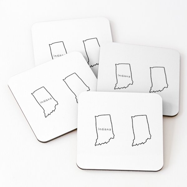 Item preview, Indiana state sticker  designed and sold by Kiki Stickers.