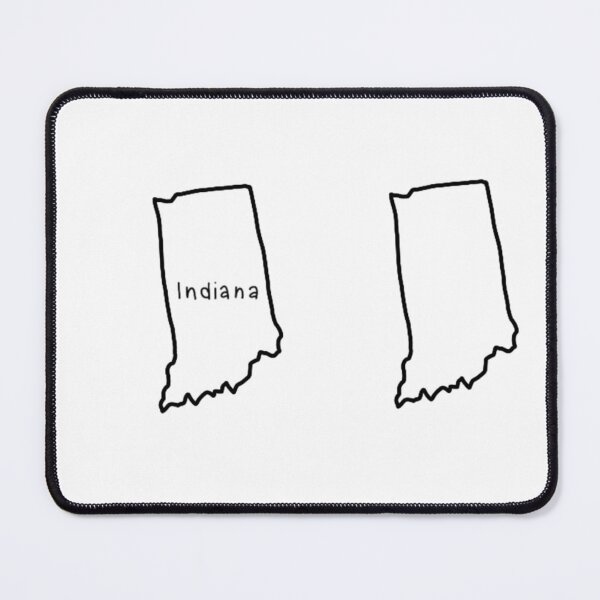Item preview, Indiana state sticker  designed and sold by Kiki Stickers.