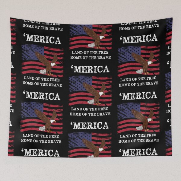 Item preview, Memorial Day 4th July American Eagle Flag- Independence Day designed and sold by R&BApparel.