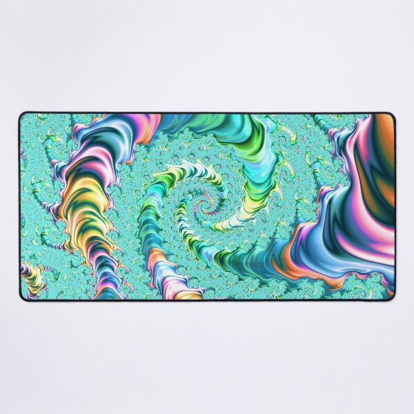 Item preview, Rainbow Infinite Spiral - Fractal Art designed and sold by LaRoach Digital Arts.