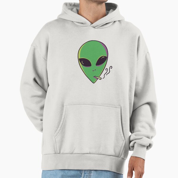 Sudadera con capucha oversize prémium for Sale con la obra «Alien