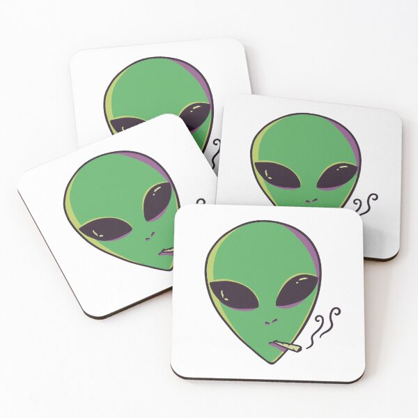 Item preview, Alien Smoking A Joint designed and sold by Wicked Creationz.