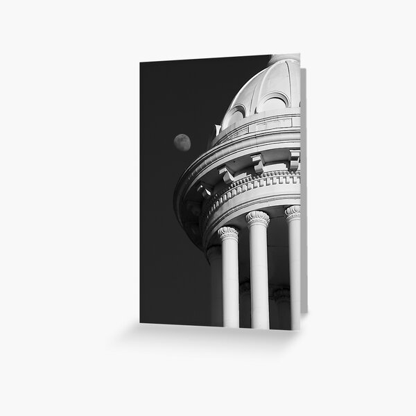 Moon Dome Greeting Card
