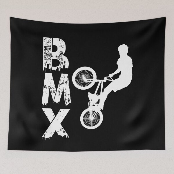 Item preview, bmx race bike cyclist rider trick freestyle design designed and sold by la-petite-folie.