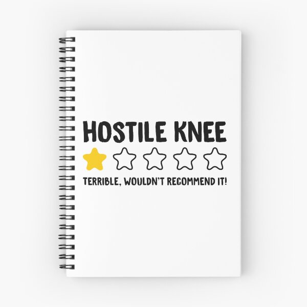 Item preview, Hostile Knee Terrible ¡No lo recomendaría! - Divertida Artroplastia De Rodilla designed and sold by T-shirt For You.