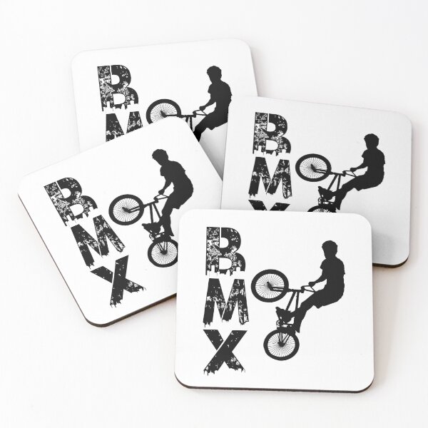 Item preview, bmx race bike cyclist rider trick freestyle design designed and sold by la-petite-folie.