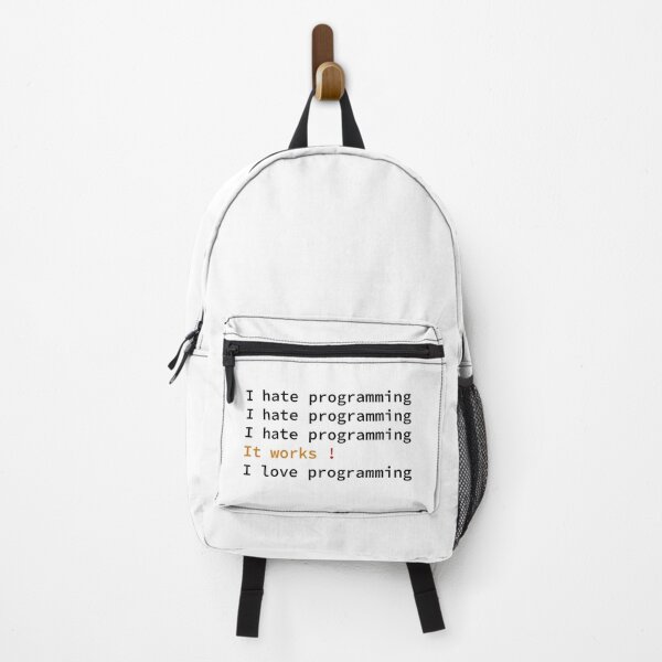 Item preview, I Hate Programming, It Works, I Love Programming designed and sold by give-n-take.