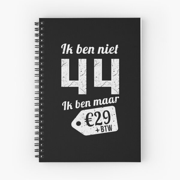 Item preview, IK BEN NIET 44 IK BEN MAAR designed and sold by Just Be Different.