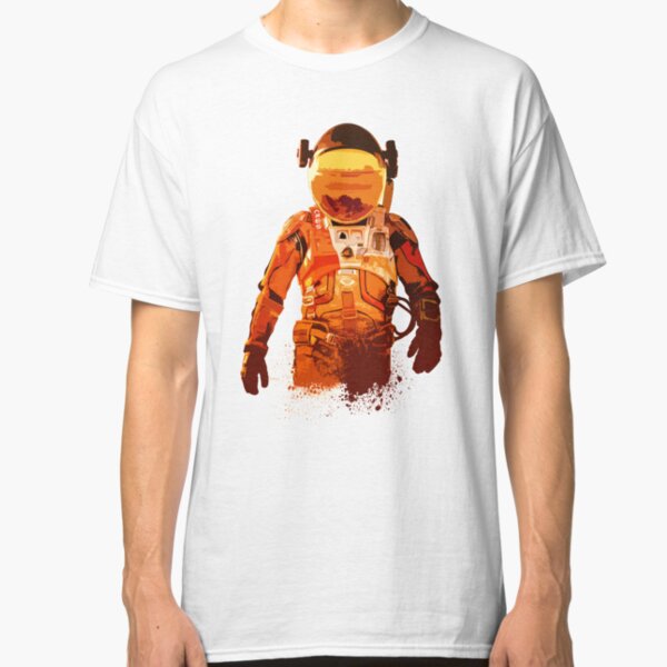 The Martian, Mars, Astronaut, Space, space travel, martian, cosmonaut Classic T-Shirt