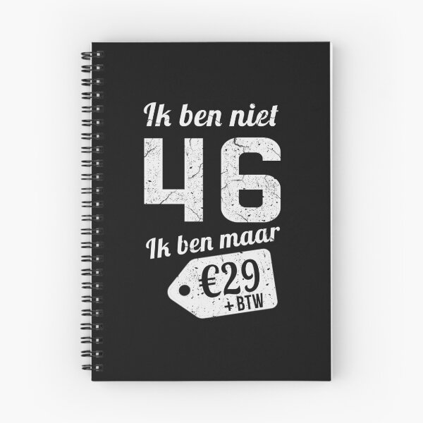 Item preview,  IK BEN NIET 46 IK BEN MAAR designed and sold by Just Be Different.