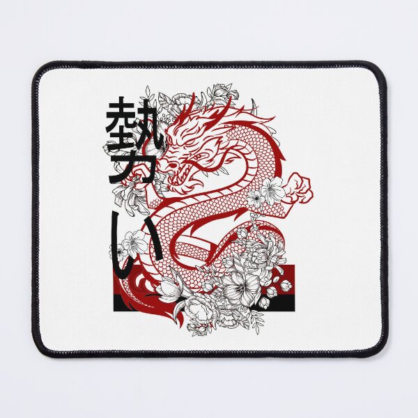 Item preview, DRAGON DESIGN WITH FLOWERS designed and sold by Scopestor.