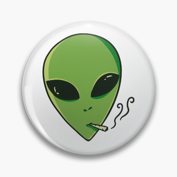 Item preview, Alien Smoking A Joint designed and sold by Wicked Creationz.
