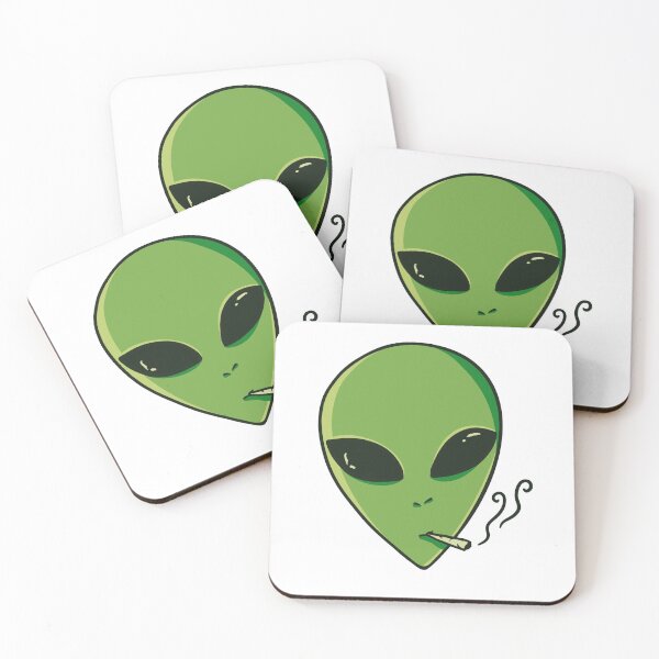 Item preview, Alien Smoking A Joint designed and sold by Wicked Creationz.