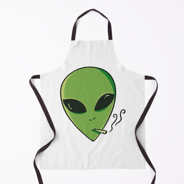 Item preview, Alien Smoking A Joint designed and sold by Wicked Creationz.
