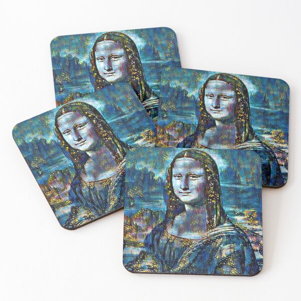 Item preview, "Mona Lisa (3)" great art reimagined  designed and sold by thalasson.