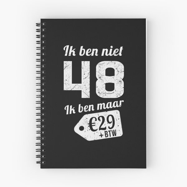 Item preview,  IK BEN NIET 48 IK BEN MAAR designed and sold by Just Be Different.