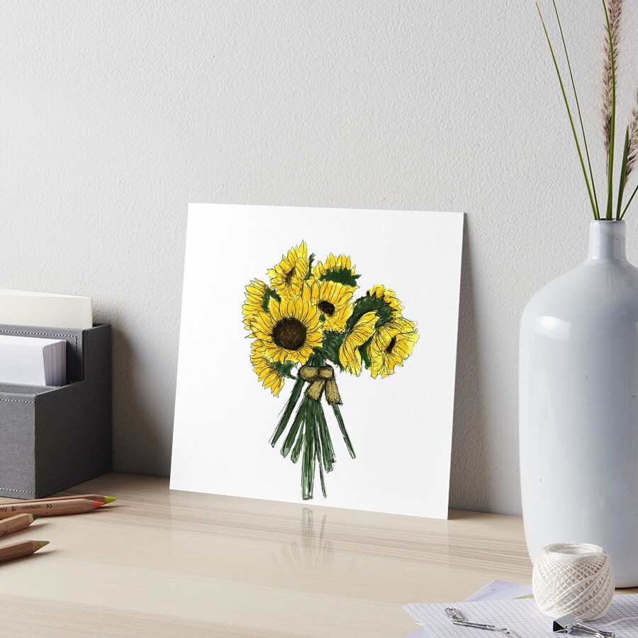 Aesthetic Sunflower Vase - Diamond Paintings 