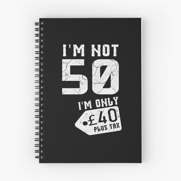 Item preview, I M NOT 50 I M ONLY  designed and sold by Just Be Different.
