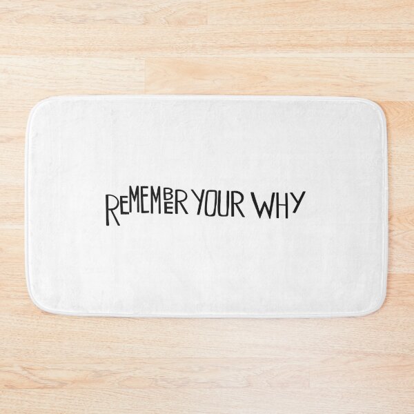 Item preview, remember your why designed and sold by mariahmoniquedesign.
