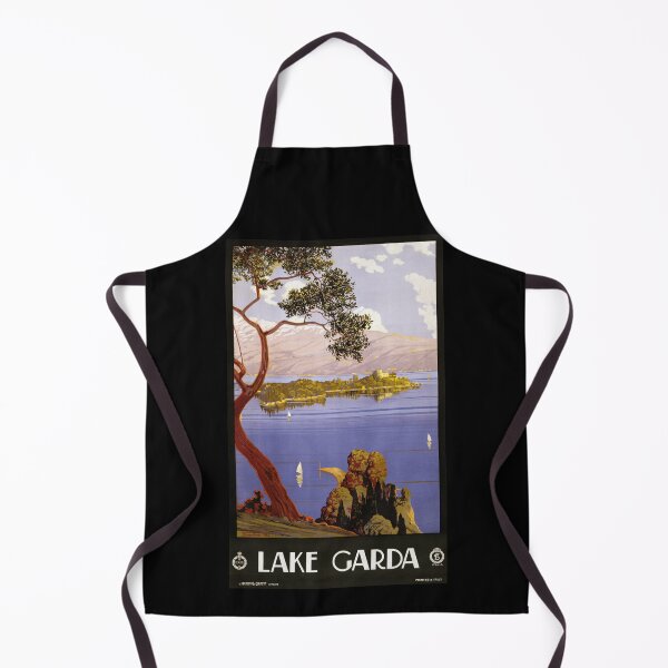 Item preview, Lake Garda Travel Poster designed and sold by blackdogshop.