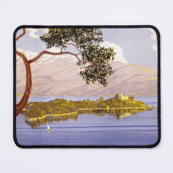 Item preview, Lake Garda Travel Poster designed and sold by blackdogshop.