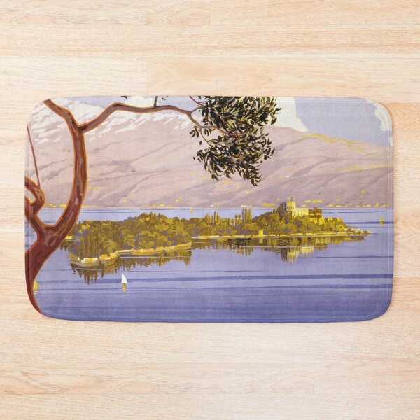 Item preview, Lake Garda Travel Poster designed and sold by blackdogshop.