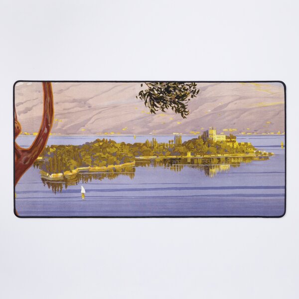 Item preview, Lake Garda Travel Poster designed and sold by blackdogshop.