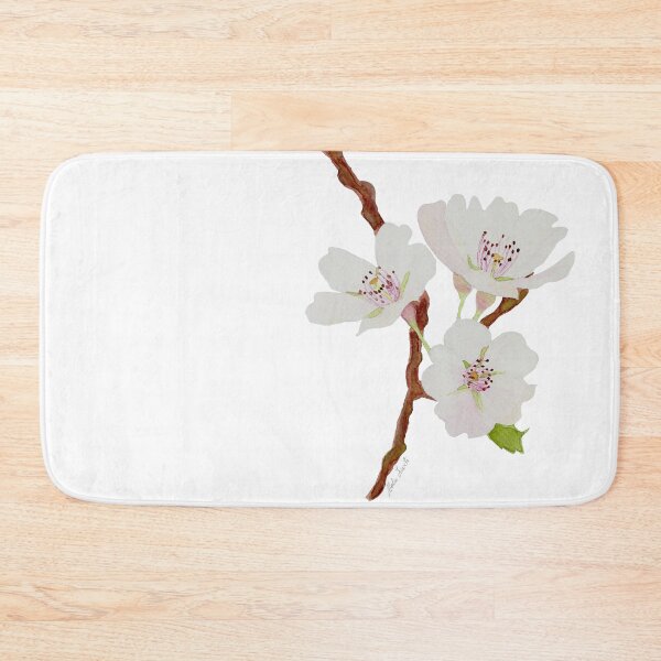 Item preview,  Sakura flowers on branch, painted in watercolor designed and sold by Malu-Iriarte.