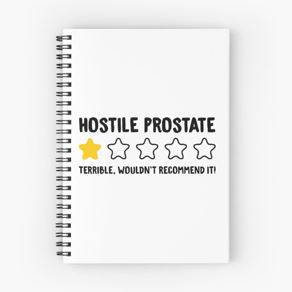 Item preview, Hostile Prostate Terrible Wouldn't Recommend It! - Funny Hostile Prostate designed and sold by T-shirt For You.
