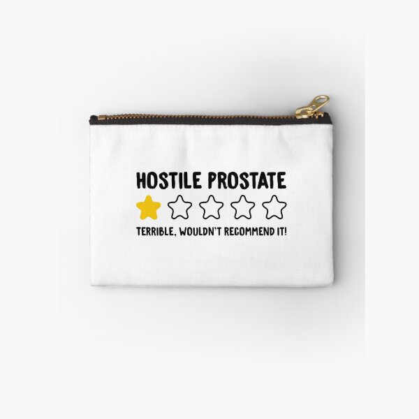 Item preview, Hostile Prostate Terrible Wouldn't Recommend It! - Funny Hostile Prostate designed and sold by T-shirt For You.